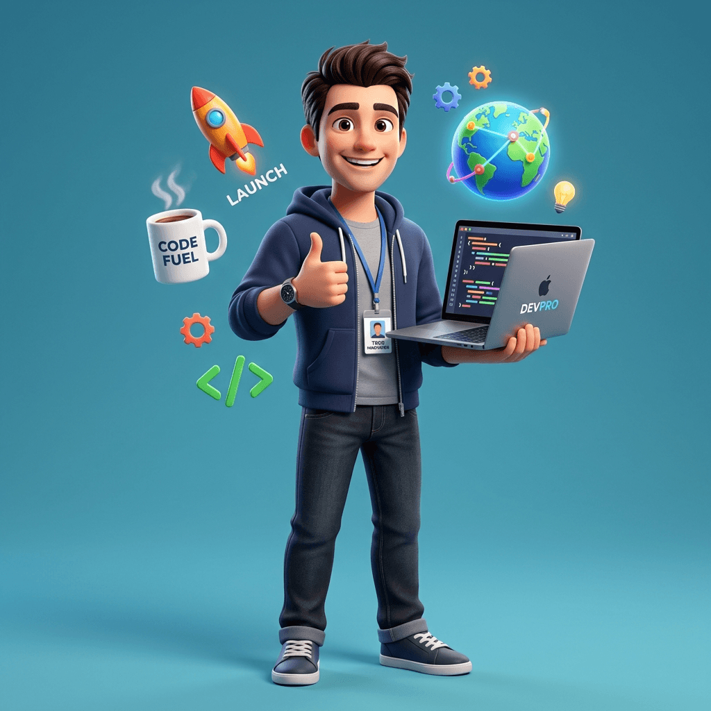 Join Cleta Software Careers 3D Character